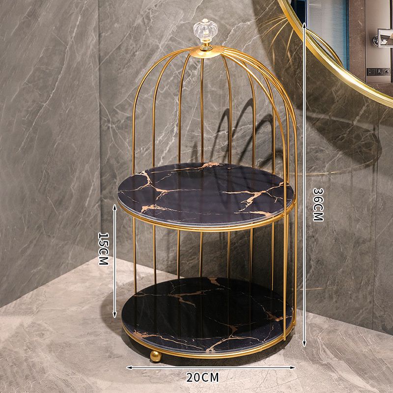 Kệ đựng mỹ phẩm lồng chim cao cấp Decor Sang Chảnh