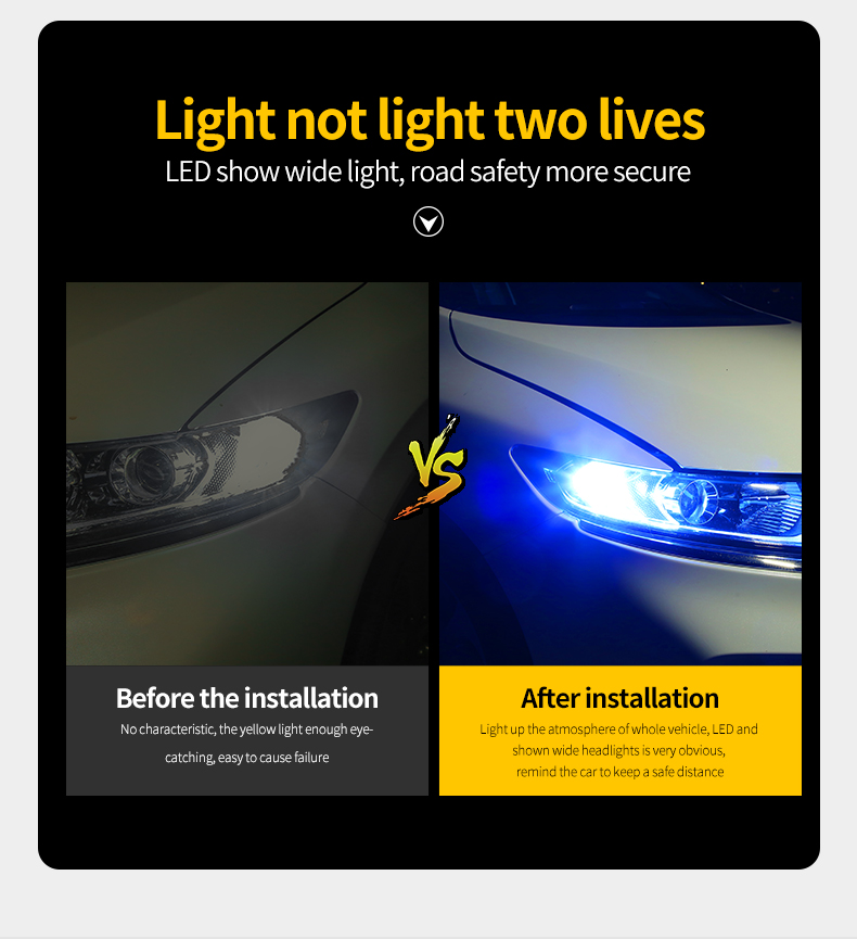 Đèn Led T10 W5W 168 3030 8 Bóng 2021 Gắn Biển Số Xe Hơi Tiện Dụng