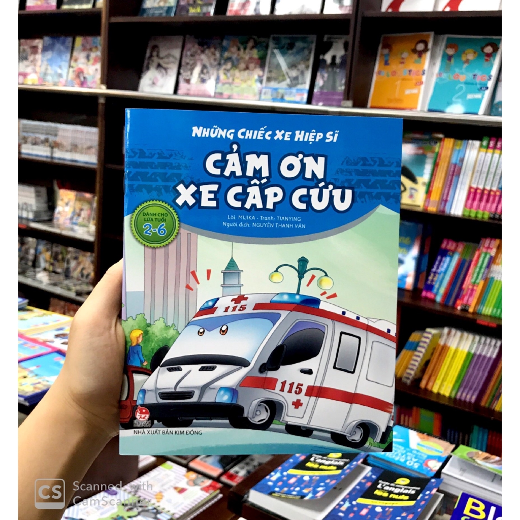 Sách - Những Chiếc Xe Hiệp Sĩ: Cảm Ơn Xe Cấp Cứu