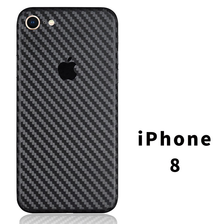 miếng dán skin vân carbon iphone 7 , 7 plus , iphone 8 , 8 plus