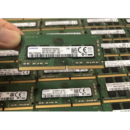 Ram Laptop PC4-2400T DDR4 4GB Buss 2400MHz Cũ - Bảo hành 3 tháng