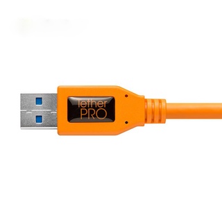 Dây Tether Tools - Cáp TetherPro USB 3.0 to USB C - Dài 4.6m - Màu Cam