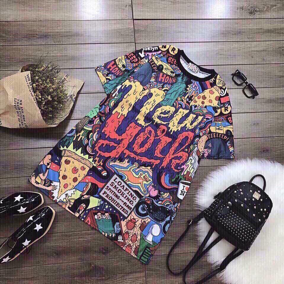 Xinh ngất ngây con gà tây Đầm thun suông beo xinh dễ sợ 😍😍😍 Sỉ sll ib giá tốt Chất thun co giãn 💰 Giá: #165k