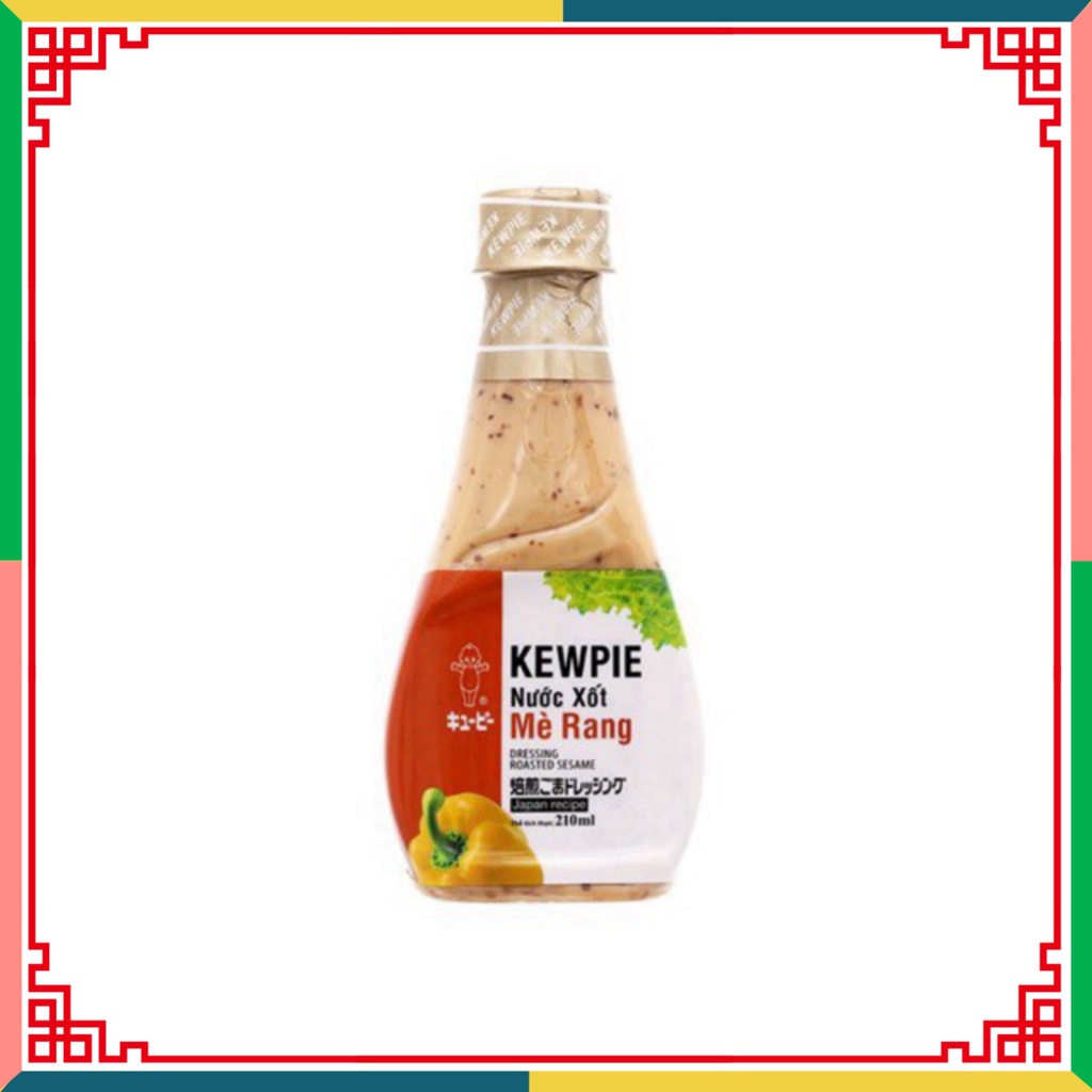 (HOT LIKE) Sốt Mè Rang Kewpie Chai 210ml dành cho Trộn Salad Và Chấm