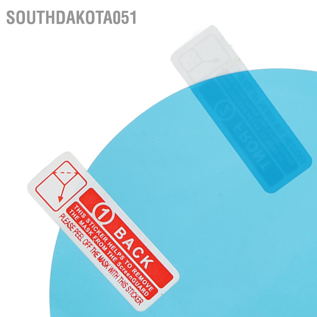 Southdakota051 78.74mm/3.1in  Miếng dán gương chiếu hậu Xe máy / ô tô chống thấm nước Chống sương mù rõ ràng
