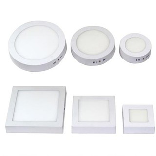 Đèn led panel ốp trần nổi TRÒN + VUÔNG