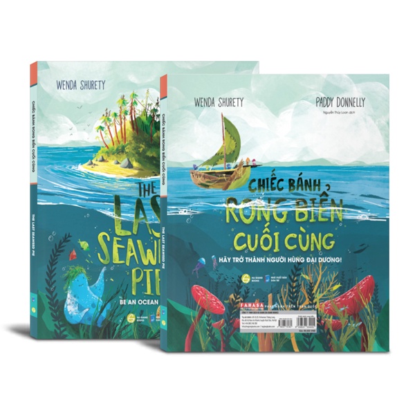 Sách Chiếc Bánh Rong Biển Cuối Cùng  Song Ngữ Anh-Việt