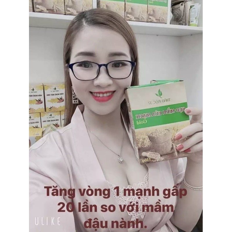 (✅Tư vấn 24/7) Kẹo mầm lúa mạch giúp vòng 1 nảy nở căng tràn (Cam kết CHÍNH HÃNG)