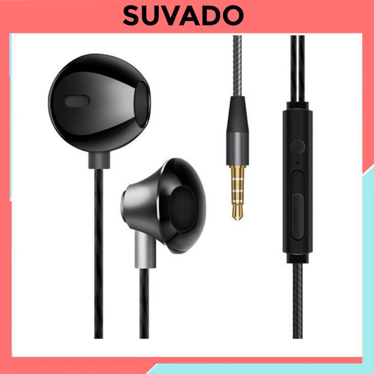 Tai nghe kim loại có micro Ear Buds cho điện thoại máy tính bảng