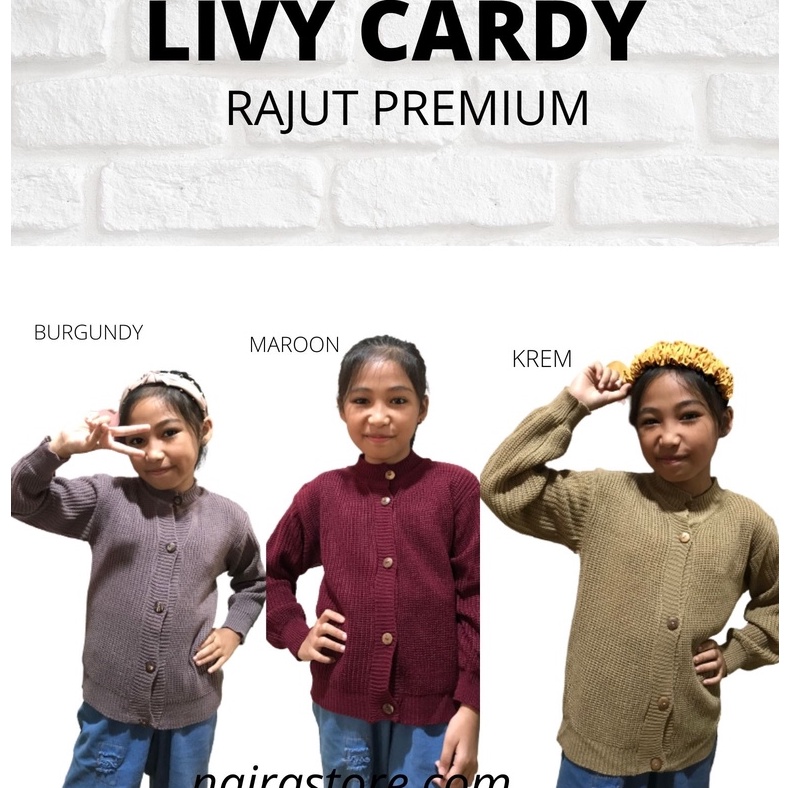 Áo Khoác Cardigan Dệt Kim Thời Trang Cho Bé Gái 8-10 Tuổi