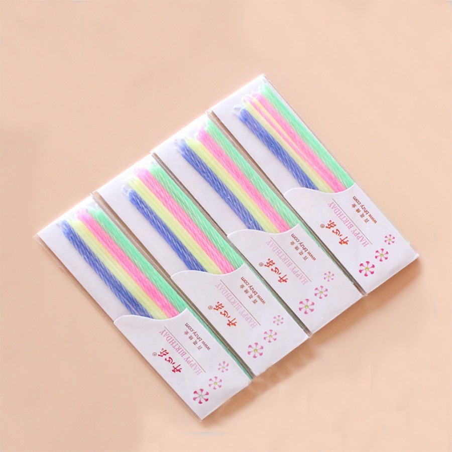 đồ trang trí bánh kem [FREESHIP] 01 hộp nến tăm 45 vỉ