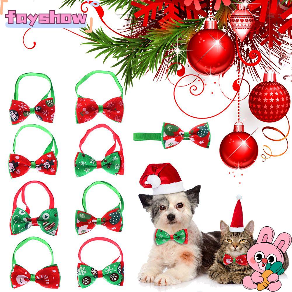 Nơ Đeo Cổ Tùy Chỉnh Trang Trí Giáng Sinh Cho Chó