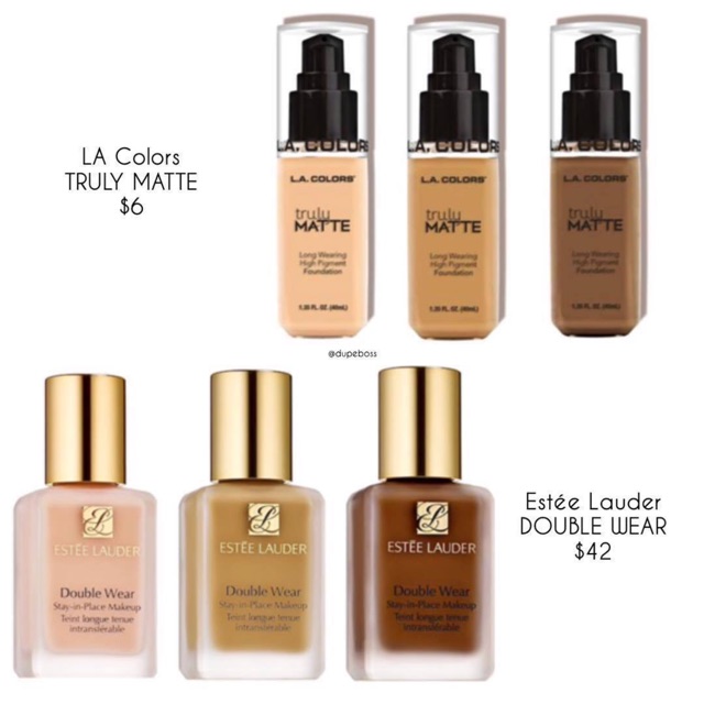 [FREESHIP💋] Kem Nền Dupe Estee Lauder Che Khuyết Điểm Kiềm Dầu Tốt LA COLORS