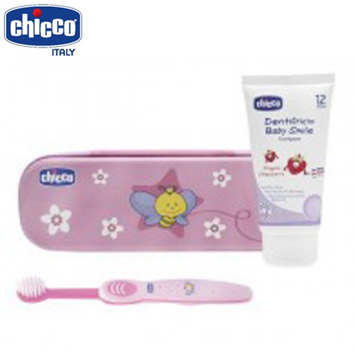 [Chính Hãng] Bộ chăm sóc răng miệng 3 in 1 Chicco 12M+