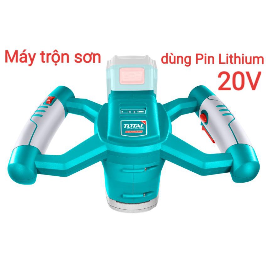 Máy trộn sơn dùng pin Lithium 20V TOTAL TMXLI2001