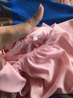 Sét bộ áo dài trơn cổ 2p đủ màu