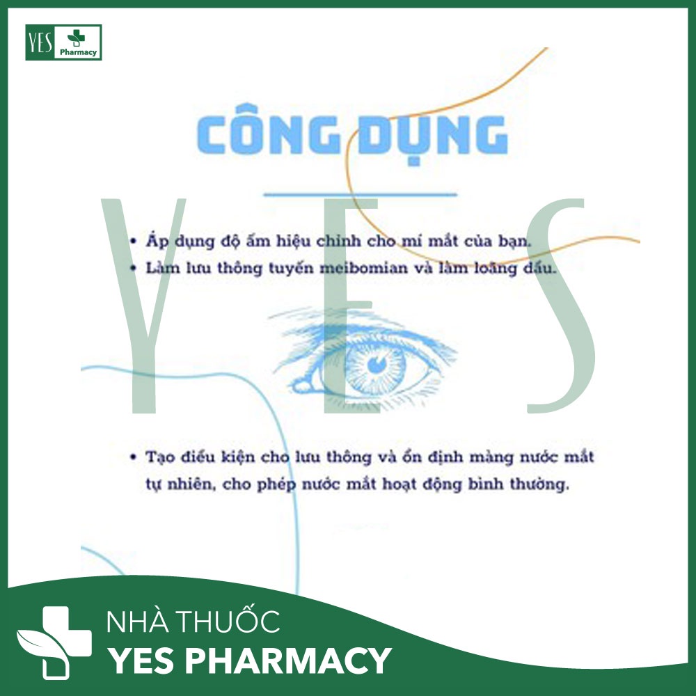 Bộ che mắt chườm ấm Eyegiene USA - Nhà thuốc Yes Pharmacy