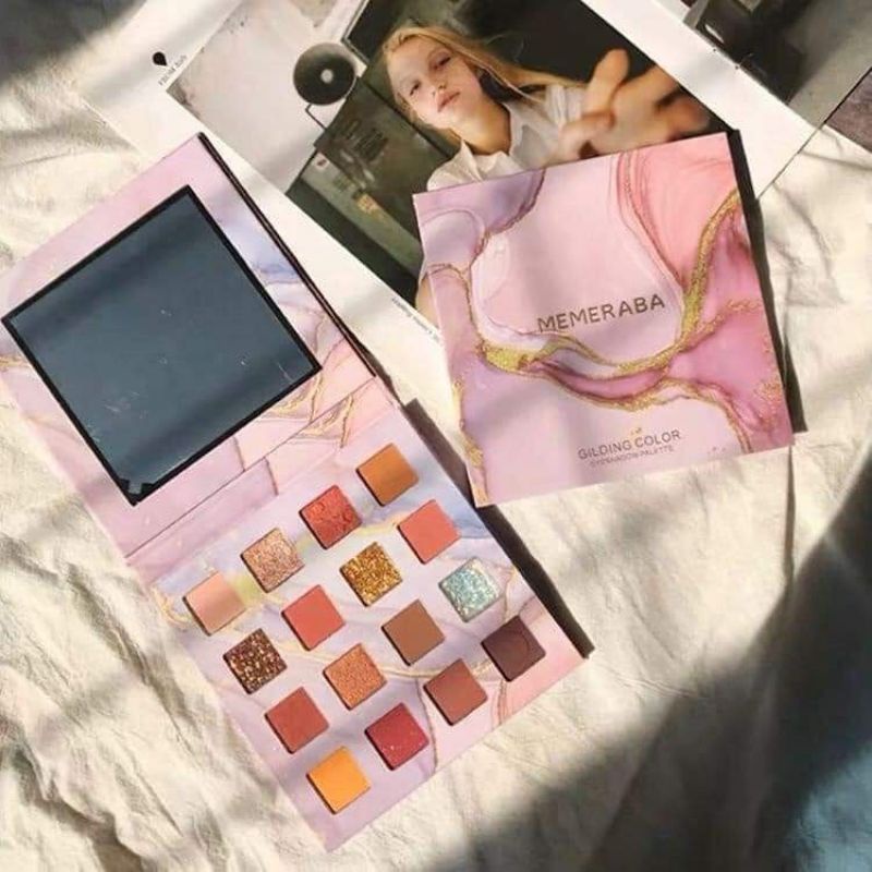 PHẤN MẮT MEMERABA STAR  FIREWORKS EYESHADOW PALETTE 16 Ô