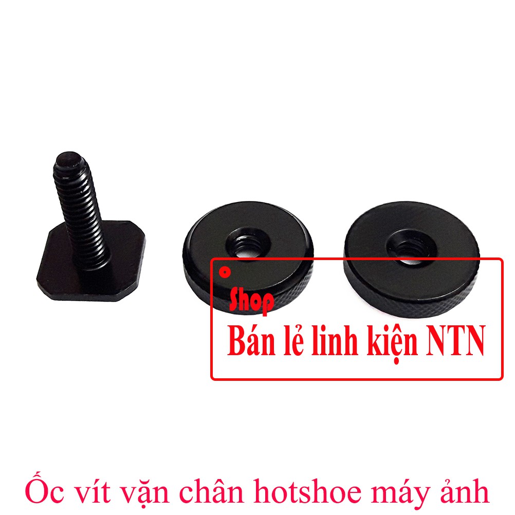 Ốc vít vặn chân hotshoe máy ảnh