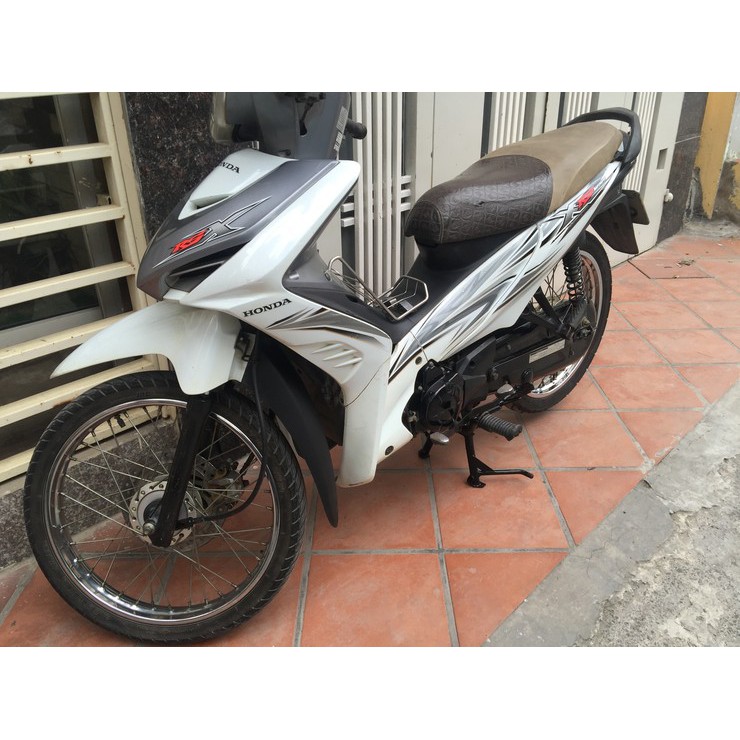 Bộ dàn áo xe Wave RSX 110 đời 2008 đến 2012 - Màu Trắng Ghi