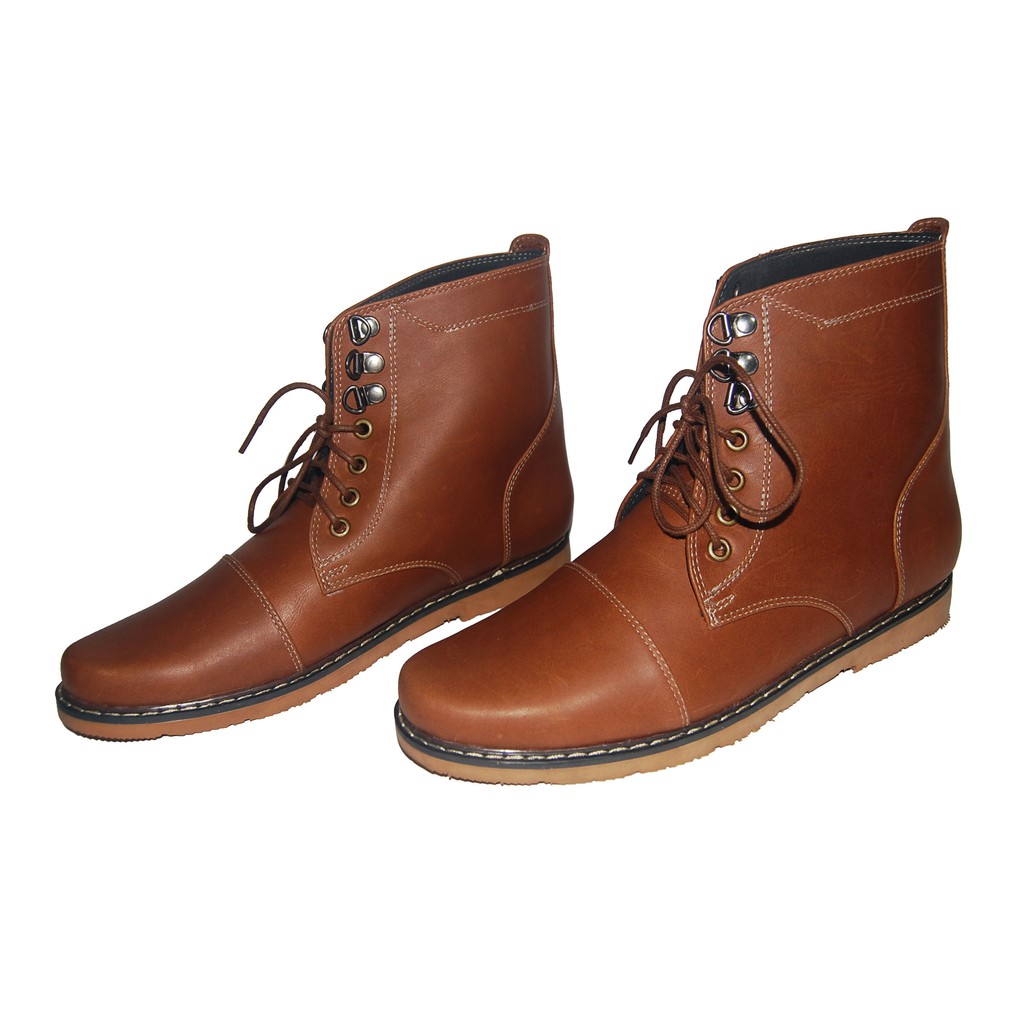 Giày boot nam da bò thật.Bảo hành 12 tháng.MS: B110