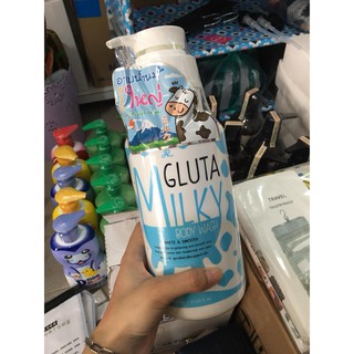 Sữa tắm dưỡng trắng Milky Gluta Aron Thái Lan