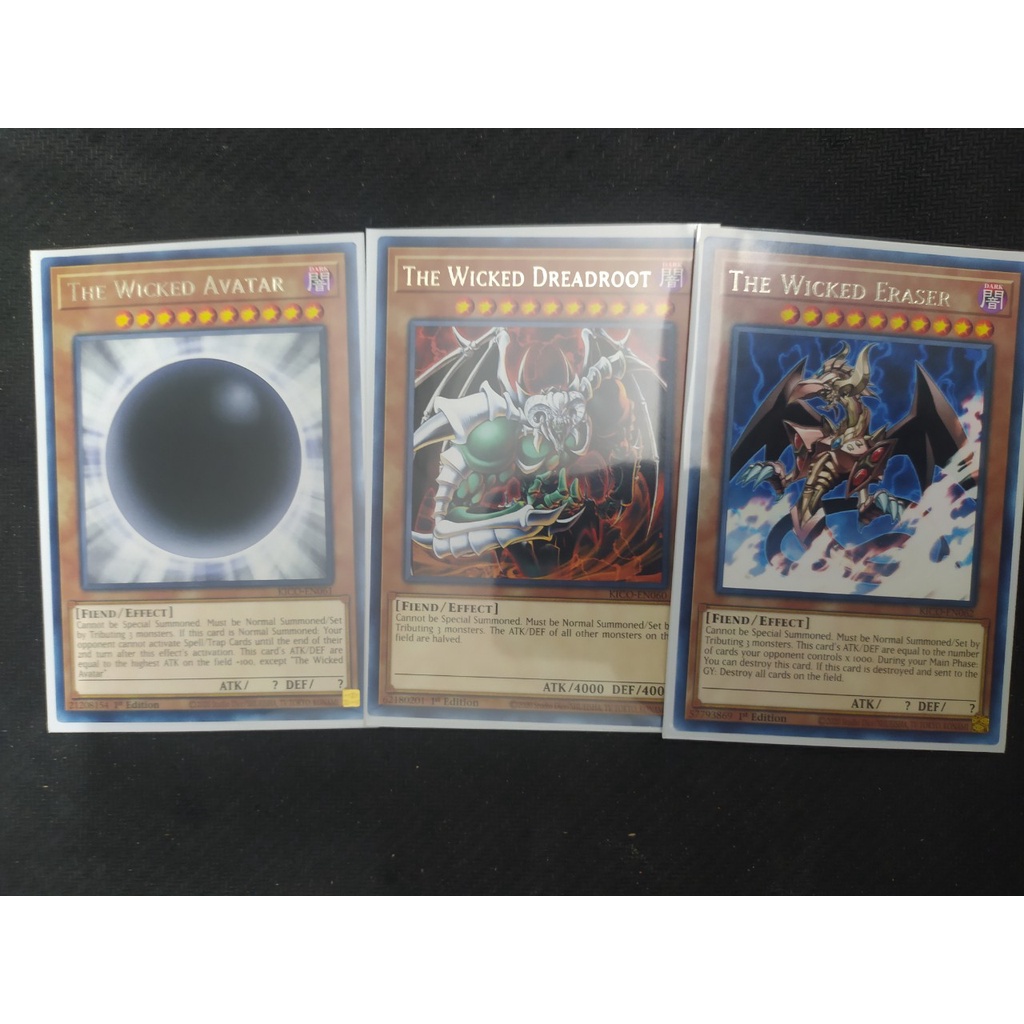 Thẻ Bài Yugioh | Combo Bộ Ba Tà Thần The Wicked Avatar