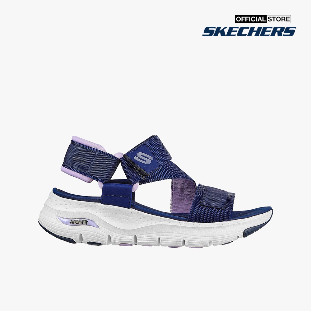 SKECHERS - Giày sandals nữ quai ngang Arch Fit Pop Retro 119246-NVPR