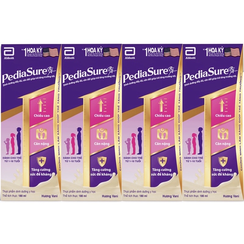 Sữa Pediasure nước pha sẵn 180ml