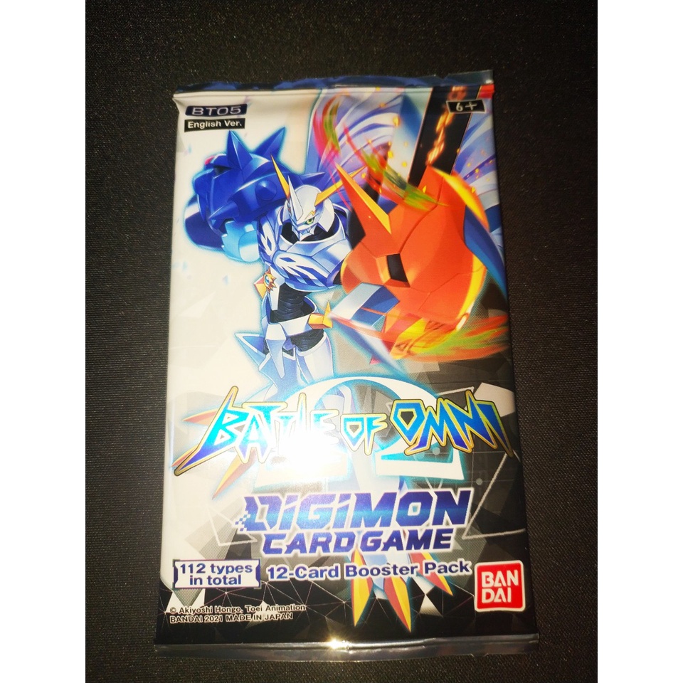 Gói thẻ bài Booster box Digimon BT05 - Battle of Omni - TCG