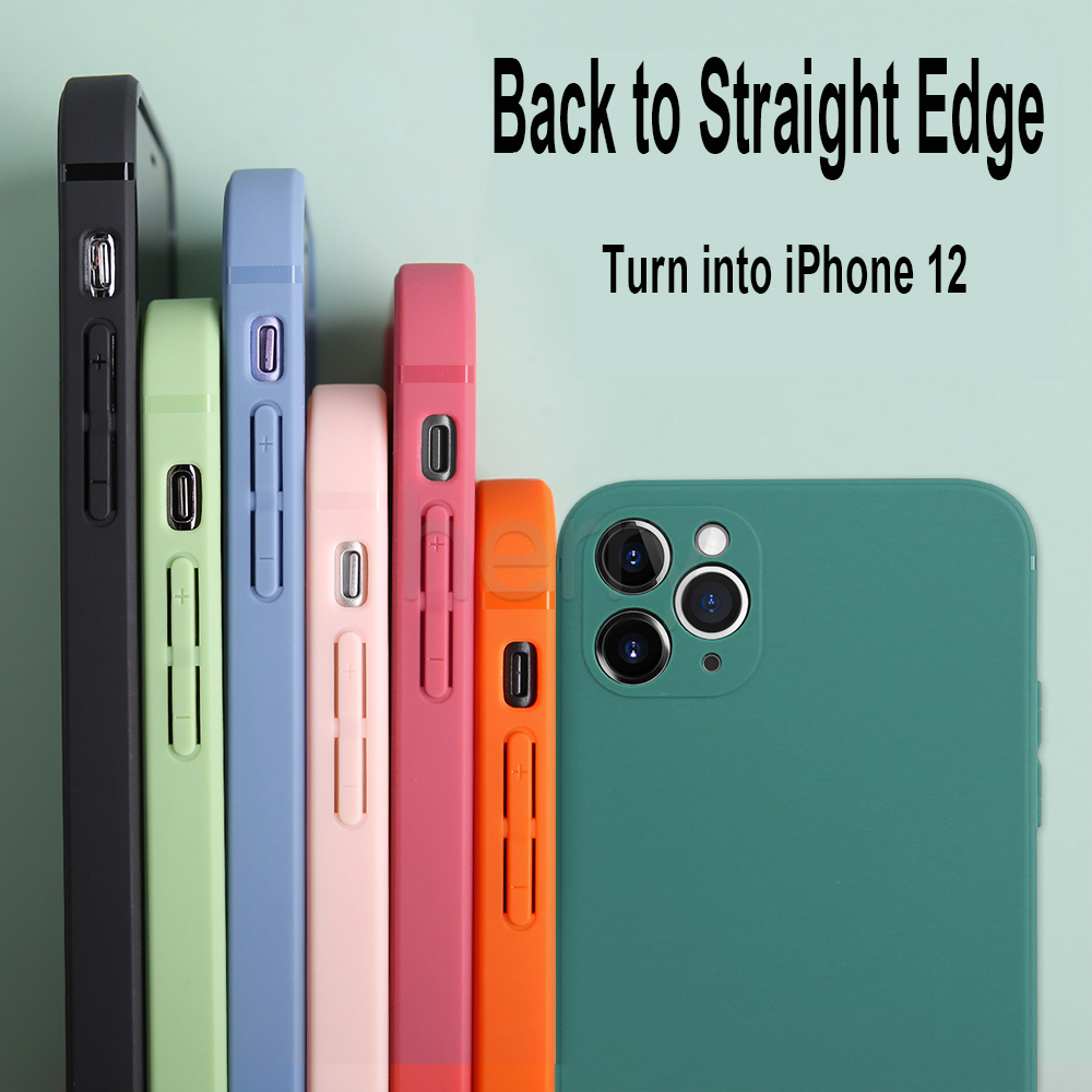 [Màu kẹo] Vỏ mềm dẻo silicon mờ TPU cho iPhone 12 Mini 11 Pro Max XR X XS Max 8 7 6 6s Plus SE 2020 Chống sốc Bảo vệ máy ảnh mờ Vỏ mềm | BigBuy360 - bigbuy360.vn