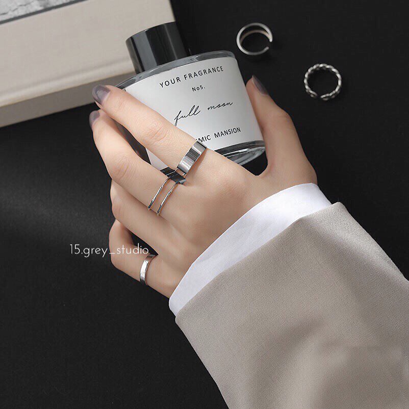Hebe Ring Set | Set Nhẫn style Hàn QuốcUnisex