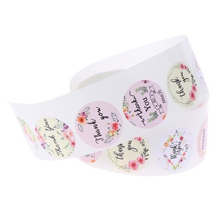 ( quà tặng) Ticker cám ơn - set 100, 500 miếng dán Thankyou, ticker thankyou, ten dán cám ơn