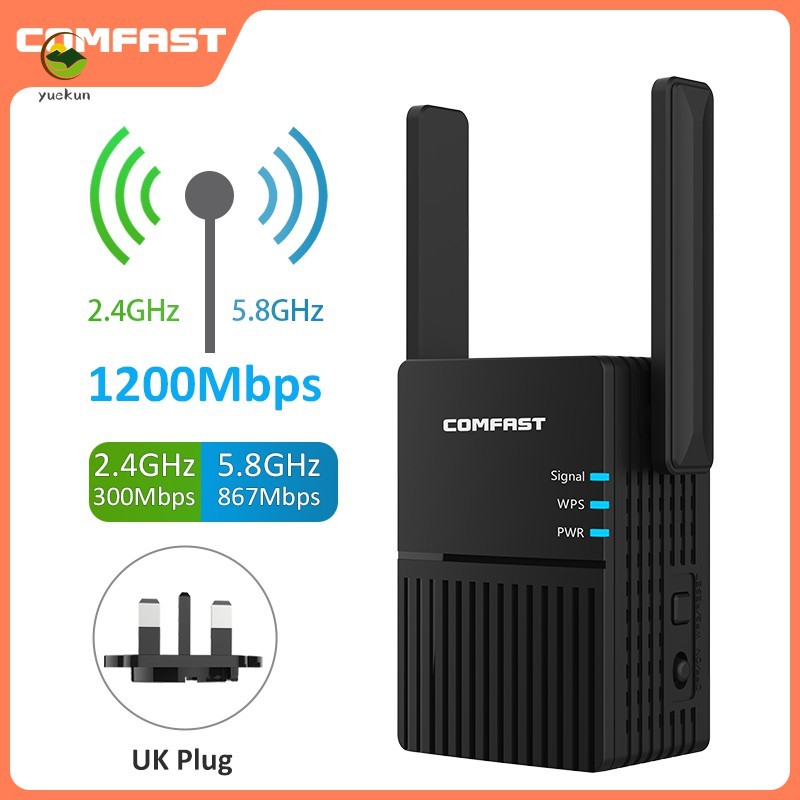 Bộ Phát Wifi Comfast 1200mbps 2.4 + 5.8ghz