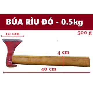 Búa rìu đỏ 0.5 kg