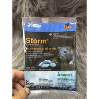 Thuốc chuột Storm gói 20 viên - 5 gói