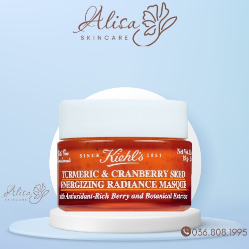 Mặt nạ nghệ Kiehl.s Turmeric & Cranberry Seed Energizing Radiance Masque | BigBuy360 - bigbuy360.vn