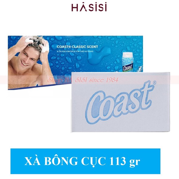 Xà bông cục COAST - Classic Scent Refreshing Deadorant Soap 113g