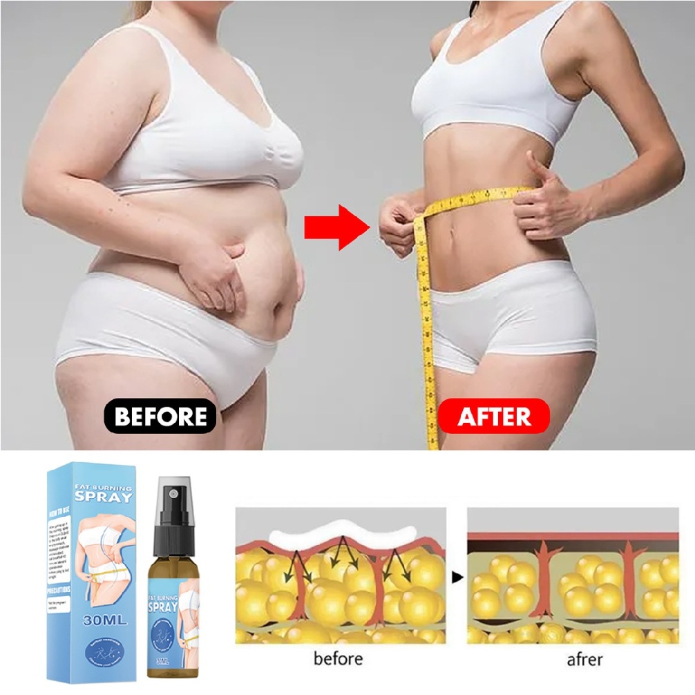 Chai xịt đốt cháy mỡ thừa mang lại vóc dáng thon gọn 30ml #1