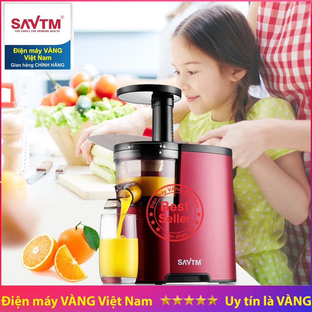 Máy ép trái cây giàu vitamin Savtm JE07 bảo hành 12 tháng