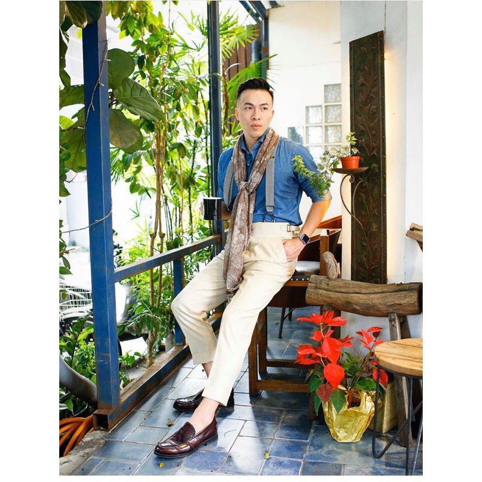 Áo sơ mi denim xuất Nhật