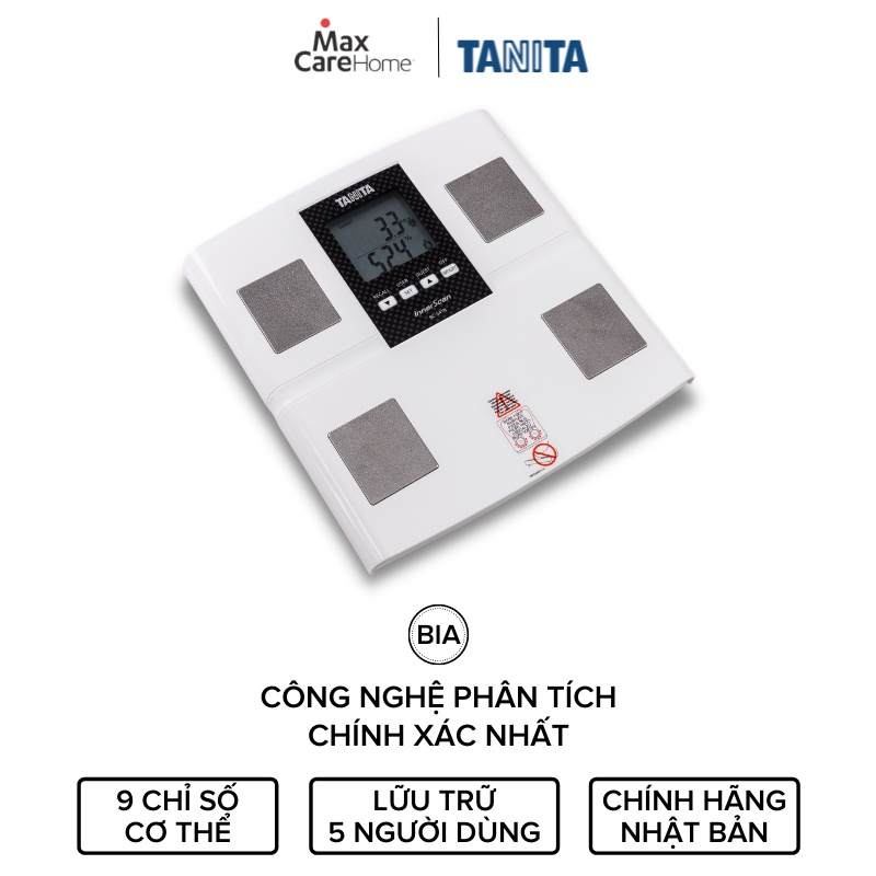 Cân phân tích 9 chỉ số cơ thể Tanita chính hãng Nhật Bản cực bền cực nhẹ