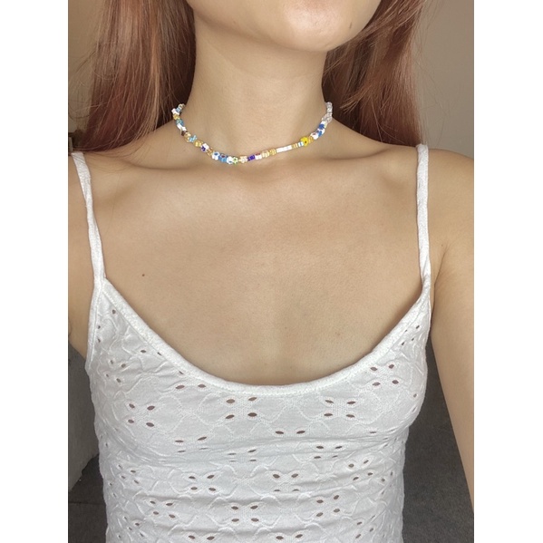 [348]Flora - Vòng cổ hoa màu