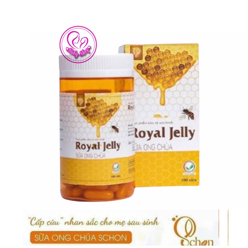 [Chính hãng] Viên sữa ong chúa tươi nguyên chất Royal Jelly Schon