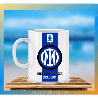 Ly Sứ, Cốc Sứ in Logo CLB Bóng Đá Inter Milan - Ly Sứ Cốc Sứ in Hình Ảnh, Logo Theo Yêu Cầu