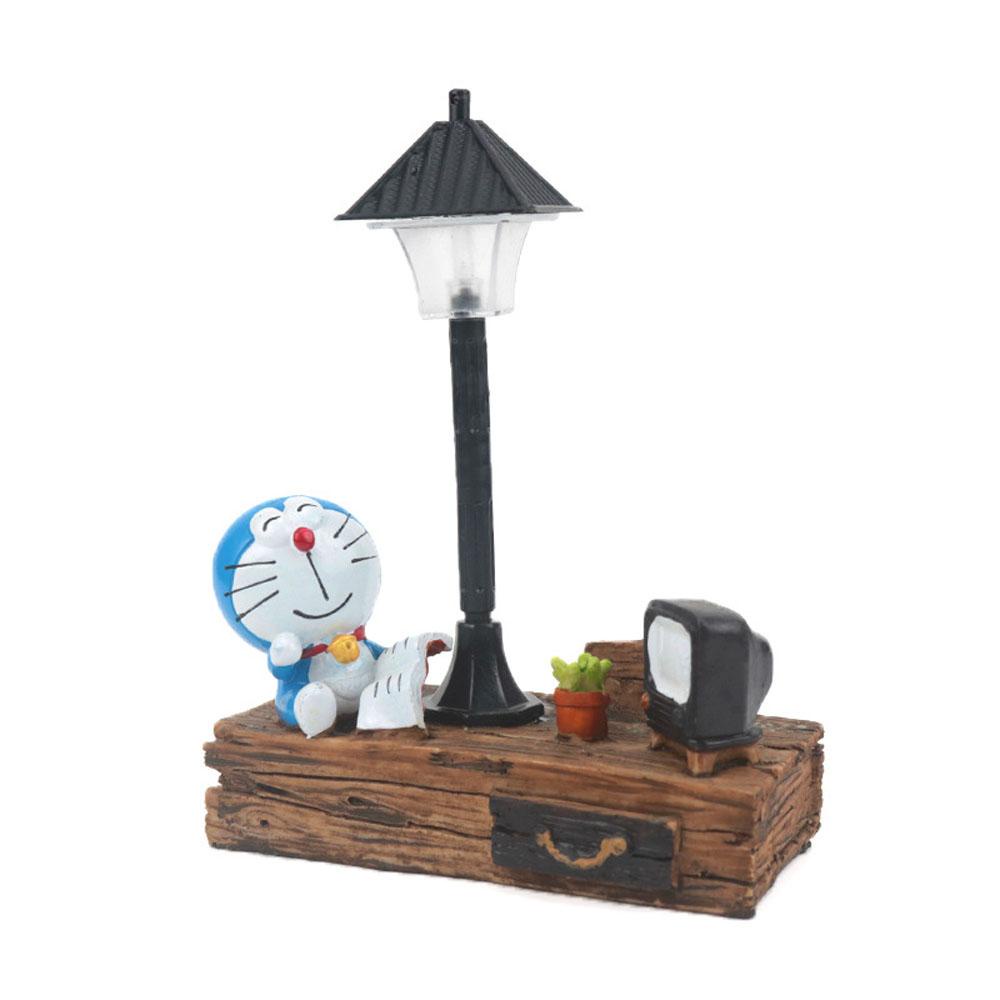 DARNELL Mô Hình Nhân Vật Doraemon Bằng Nhựa PVC Trang Trí Bàn