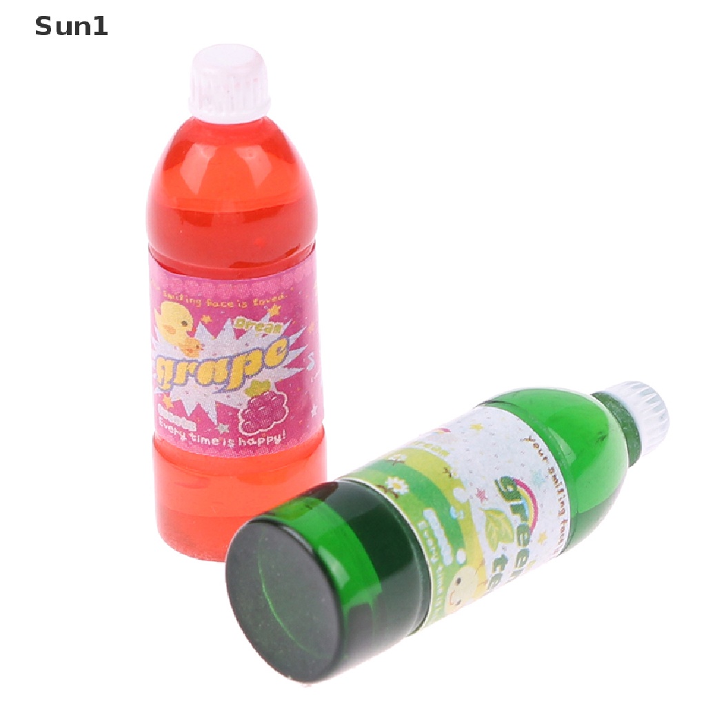 Set 6 Chai Nước Ngọt 1 / 12 Dùng Để Trang Trí Nhà Búp Bê