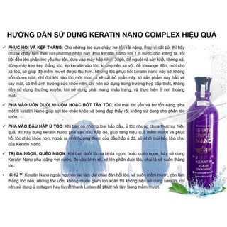 [ CHÍNH HÃNG ] HẤP PHỤC HỒI KERATIN NANO COMPLEX 1000ml