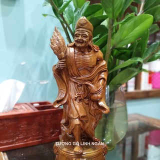 Tượng Tế công bằng gỗ thơm (cao 30 ngang 10 sâu 9 cm)