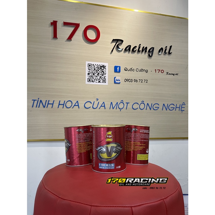 (Combo) nhớt xe ga TOP 1 [ Bao bì mới ] SAE 10W40 API SN JASO MB SYNTHTICE BLEND MACTIC MATARCYCLE OIL  Dung Tích 800 ML